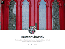 Tablet Screenshot of hunterskrasek.com